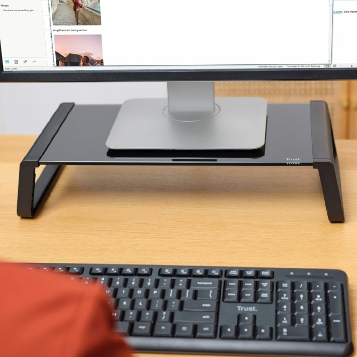 Supporto per Monitor - Trust Monta - in Vetro...