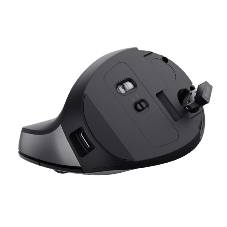 Mouse Ergonomico - Trust TM-270 - Wireless - Nero