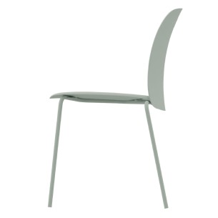 Sedia Mentha Green in Tecnopolimero Rigenerato - Altezza... 2