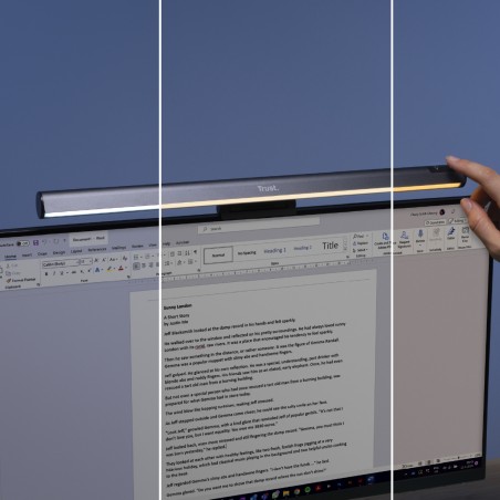 Shyne Monitor Light Bar - Trust - Black