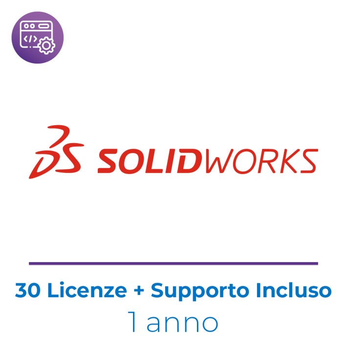 SOLIDWORKS EDU Edition Network Package - Pacchetto con 30 Utenti in Classe/Laboratorio -...