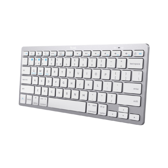 Tastiera - Trust - Wireless Bluetooth - Silver