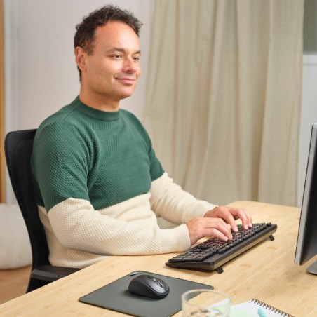 Tastiera IT - Trust Ody II - Wireless Silent - Nero