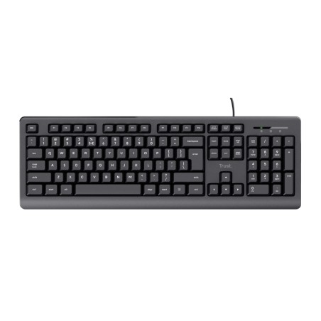 Tastiera IT - Trust TK-150 - Wired Silent - Nero