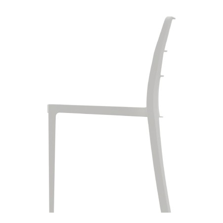 Sedia Sai in Tecnopolimero - Altezza Seduta 42 cm - Colore Scocca Lino