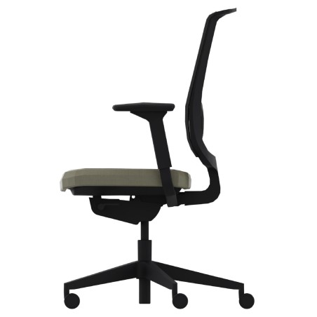 Sedia Operativa Reply Air su Ruote - Colore Sedile Green Olive ST124 - Colore...