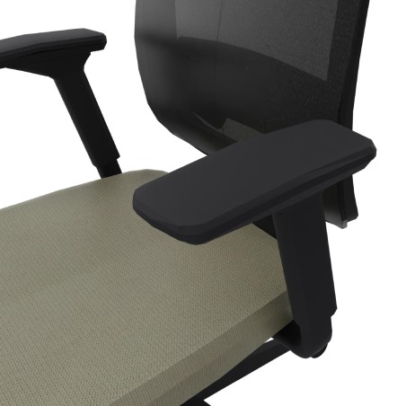 Sedia Operativa Reply Air su Ruote - Colore Sedile Green Olive ST124 - Colore...