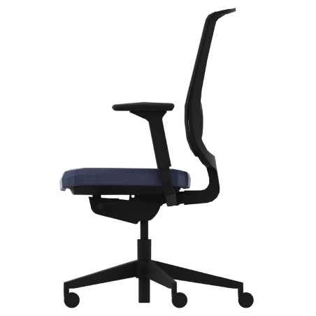 Sedia Operativa Reply Air su Ruote - Colore Sedile Dark Blue ST121 - Colore...