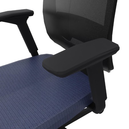 Sedia Operativa Reply Air su Ruote - Colore Sedile Dark Blue ST121 - Colore...