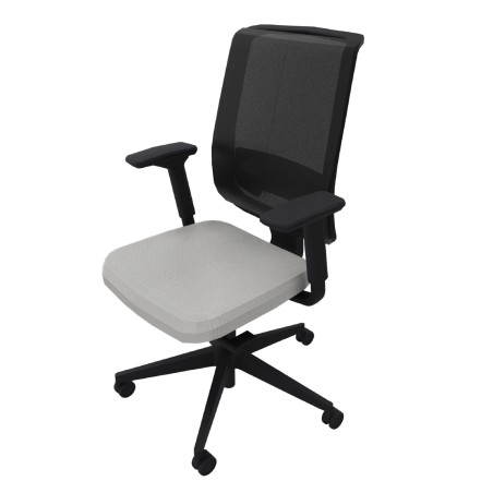 Sedia Operativa Reply Air su Ruote - Colore Sedile Light Grey ST101 - Colore...