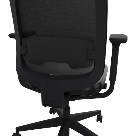 Sedia Operativa Reply Air su Ruote - Colore Sedile/Schienale Black ST104 - Colore Struttura...