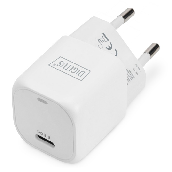 Mini Adattatore di Ricarica USB C - 20 W - Bianco