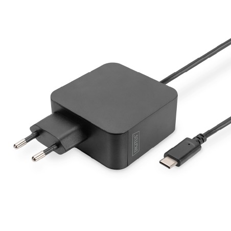 Caricatore per Notebook USB C - 65 W - con Cavo - Nero