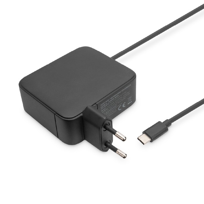 Caricatore per Notebook USB C - 100 W - Tecnologia GaN - con Cavo - Nero