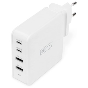 Adattatore di Ricarica a 4 Porte USB ( 2x USB-A, 2x USB-C ) - Universale - 100 W - Bianco 2