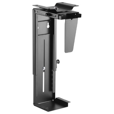Supporto per Pc - Sotto Tavolo - Regolabile - Nero