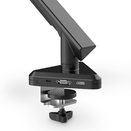 Supporto per Monitor - con Docking Station Integrata - con Molla a Gas - con Fissaggio a...