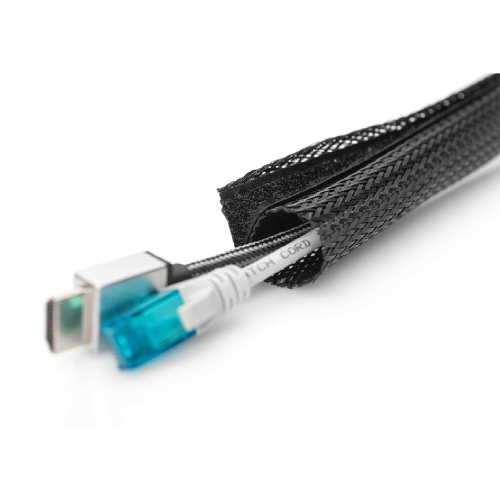 Tubo per Cavi - Flessibile - con Chiusura Velcro - 2 m