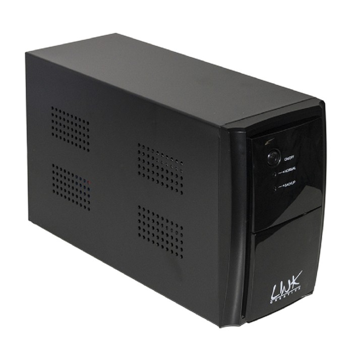 Ups Line Interactive - 1000 VA - 600 W - Uscita PWM - 4 Prese - con Cavo Spina Italiana Incluso