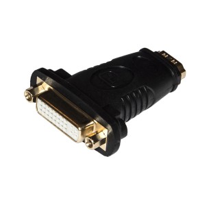 Adattatore Bidirezionale - da DVI 24+5 Femmina a HDMI Femmina - Nero
