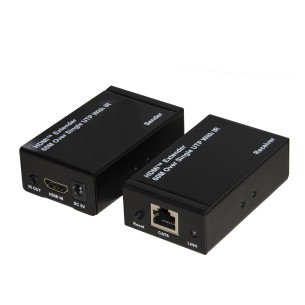 Estensore HDMI - tramite Cavo Cat5/6 - fino a 60 m - Full HD - con Sensori Infrarossi per...