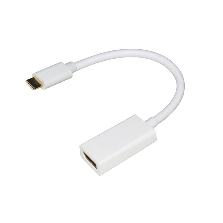 Adattatore - da Usb C a Displayport Femmina - Bianco