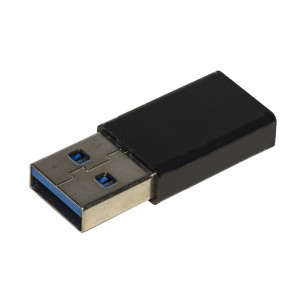 Adattatore - Usb C Femmina - Usb "A" 3.0 Maschio - Nero