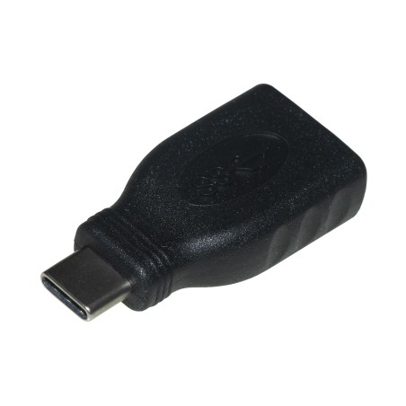 Adattatore - Usb C Maschio - Usb 3.0 Femmina - Nero