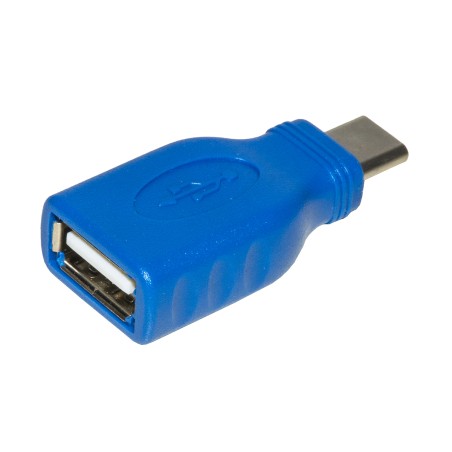 Adattatore - Usb C Maschio - Usb 2.0 Femmina - Blu