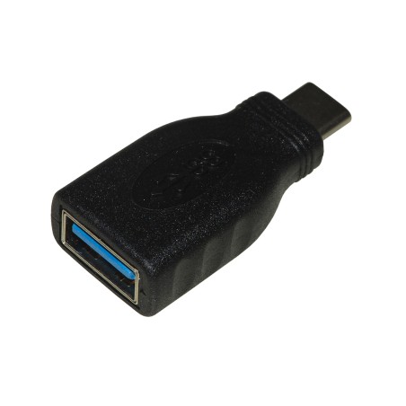 Adattatore - Usb C Maschio - Usb 3.0 Femmina - Nero