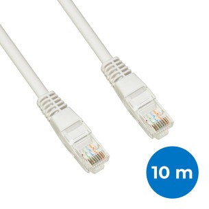 Cavo di Rete - UTP Cat. 5E - Non Schermato - 10 m - Grigio