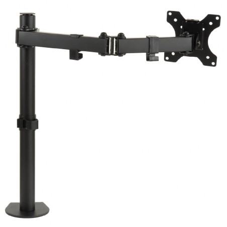 Supporto da Tavolo Singolo per Monitor - con Morsa - da 13" a 32" - fino a 8 kg - con due Snodi