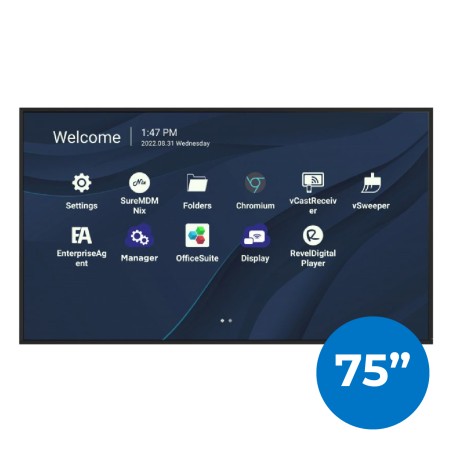 Display di Presentazione 4K da 75" - CDE7530 - Digital Signage
