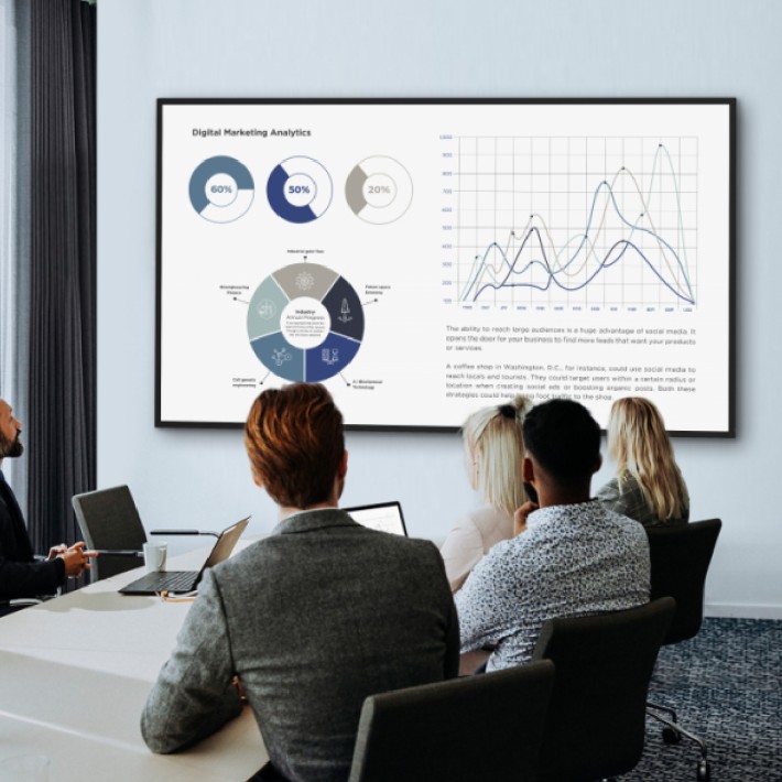 Display di Presentazione 4K da 75" - CDE7530 - Digital Signage