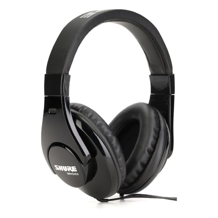 Cuffie Shure SRH240A - Circumaurale Chiusa - Nero
