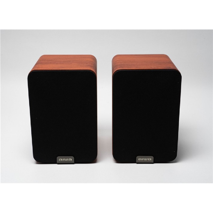 Casse Audio - Aiwa ASP A200BR - Sistema d'Ascolto Bookshelf - 25 W