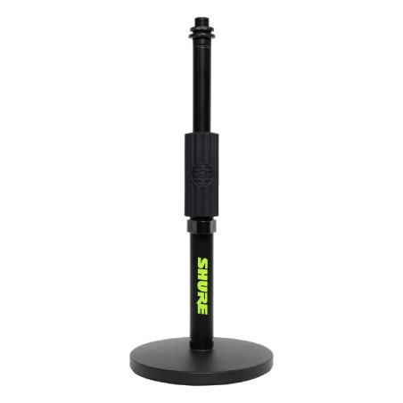 Asta Microfonica DESKTOP1 - da Tavolo - Base Rotonda 6" - con Clip