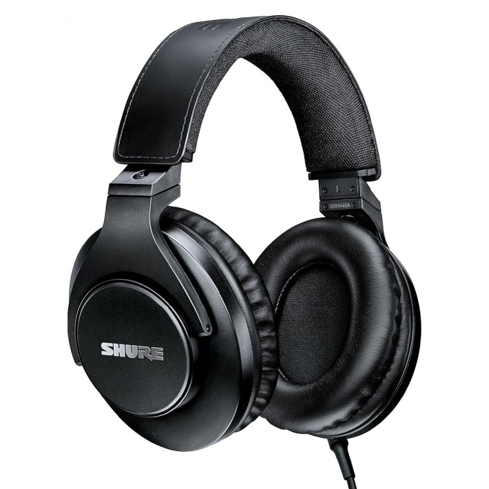 Cuffie Shure SRH440A - Circumaurale Chiusa - Nero