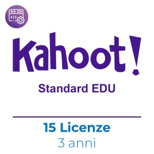 Kahoot! Standard Edu 15 Licenze 3 Anni