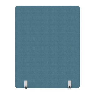 Pannello Fonoassorbente con Ruote - Larghezza 120 cm - Altezza 160 cm - Colore Blu 2