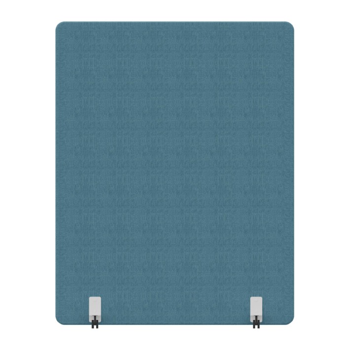 Pannello Fonoassorbente con Ruote - Larghezza 120 cm - Altezza 160 cm - Colore Blu