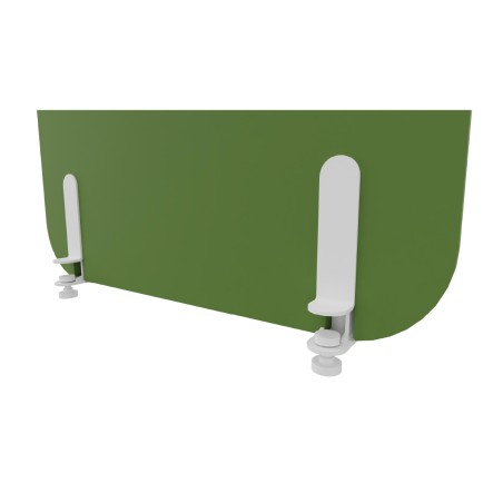 Pannello Fonoassorbente da Scrivania - Larghezza 80 cm - Altezza 50 cm - Colore Verde