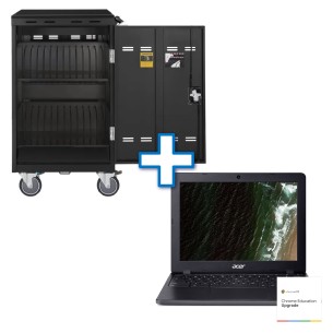 Bundle Chromebook Acer C871, Carrello di Ricarica, Gemini... 2