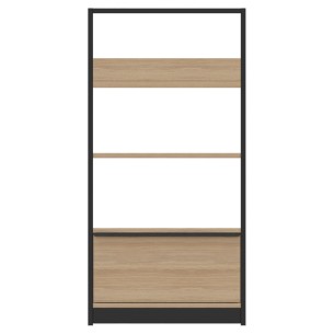 Libreria Combus Modello 3 - Dimensioni 80 x 40 x 163,5 cm... 2