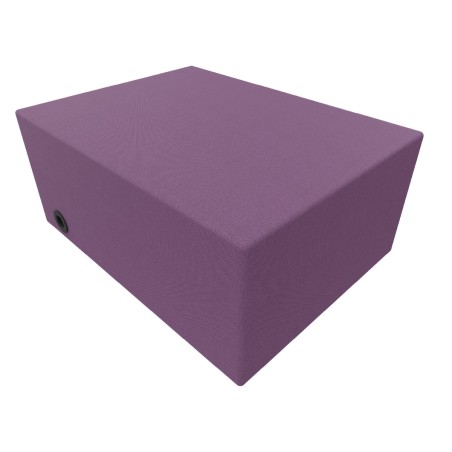 Pouf Jazz In Tessuto Era Senza Schienale Elettrificato USB - Dimensioni 80 x 80 x 40 cm -...