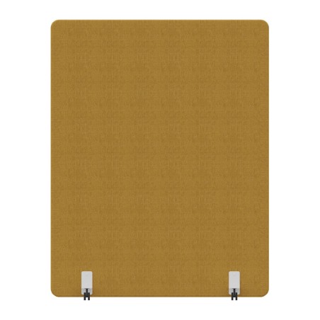 Pannello Fonoassorbente con Ruote - Larghezza 160 cm - Altezza 180 cm - Colore Giallo
