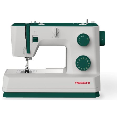 Macchina da Cucire Meccanica Rotativa - Modello Necchi Q421A con 21 Punti