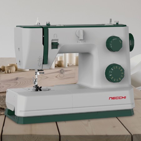 Macchina da Cucire Meccanica Rotativa - Modello Necchi Q421A con 21 Punti