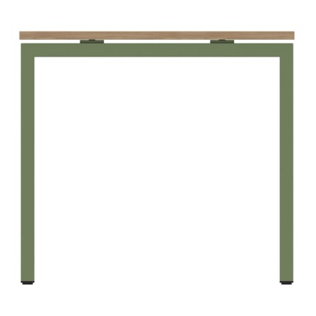 Tavolo Nova U in Melaminico  - Dimensioni 140 x 60 x 74 cm  - Piano Colore Acacia -...