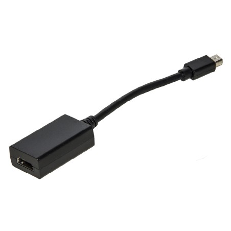 Adattatore da Mini DisplayPort Maschio a HDMI Femmina - Nero